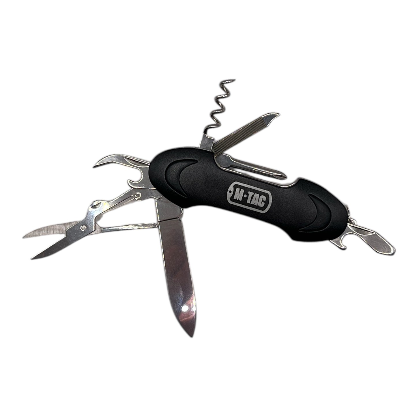 Mini sulankstomas daugiafunkcinis peilis (7 įrankiai) - TaktikaPro - Kai kiekviena detalė turi prasmę.