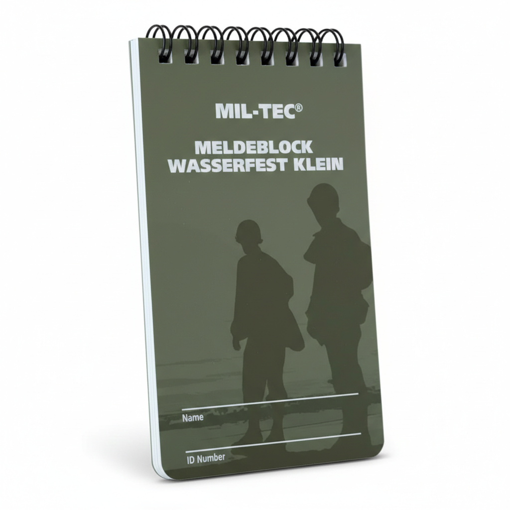 Maža vandeniui atspari užrašinė Mil-Tec TaktikaPro - Kai kiekviena detalė turi prasmę.
