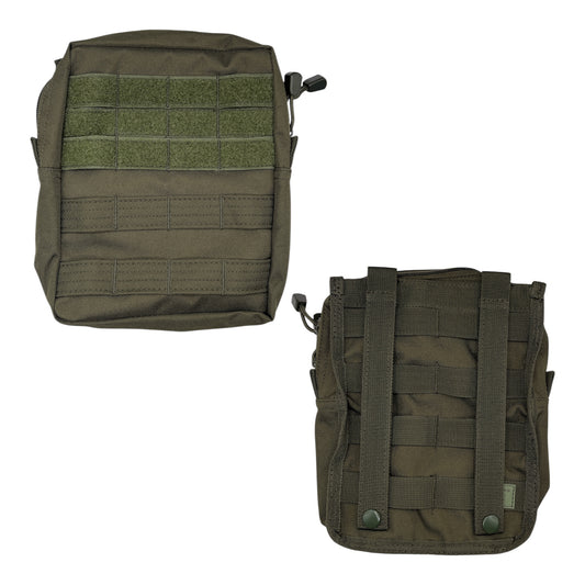 Didelis bendros paskirties dėklas MIL-TEC, OD / Black - TaktikaPro - Kai kiekviena detalė turi prasmę.