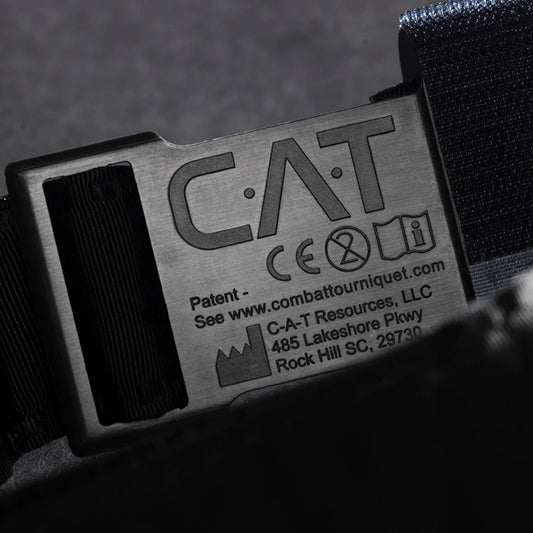 Originalus CAT Gen 7 turniketas, CoTCCC rekomenduojama medicinos priemonė arteriniam kraujavimui stabdyti - TaktikaPro