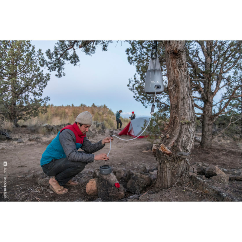 Vandens filtras MSR AutoFlow XL Gravity Filter 10L TaktikaPro - Kai kiekviena detalė turi prasmę.