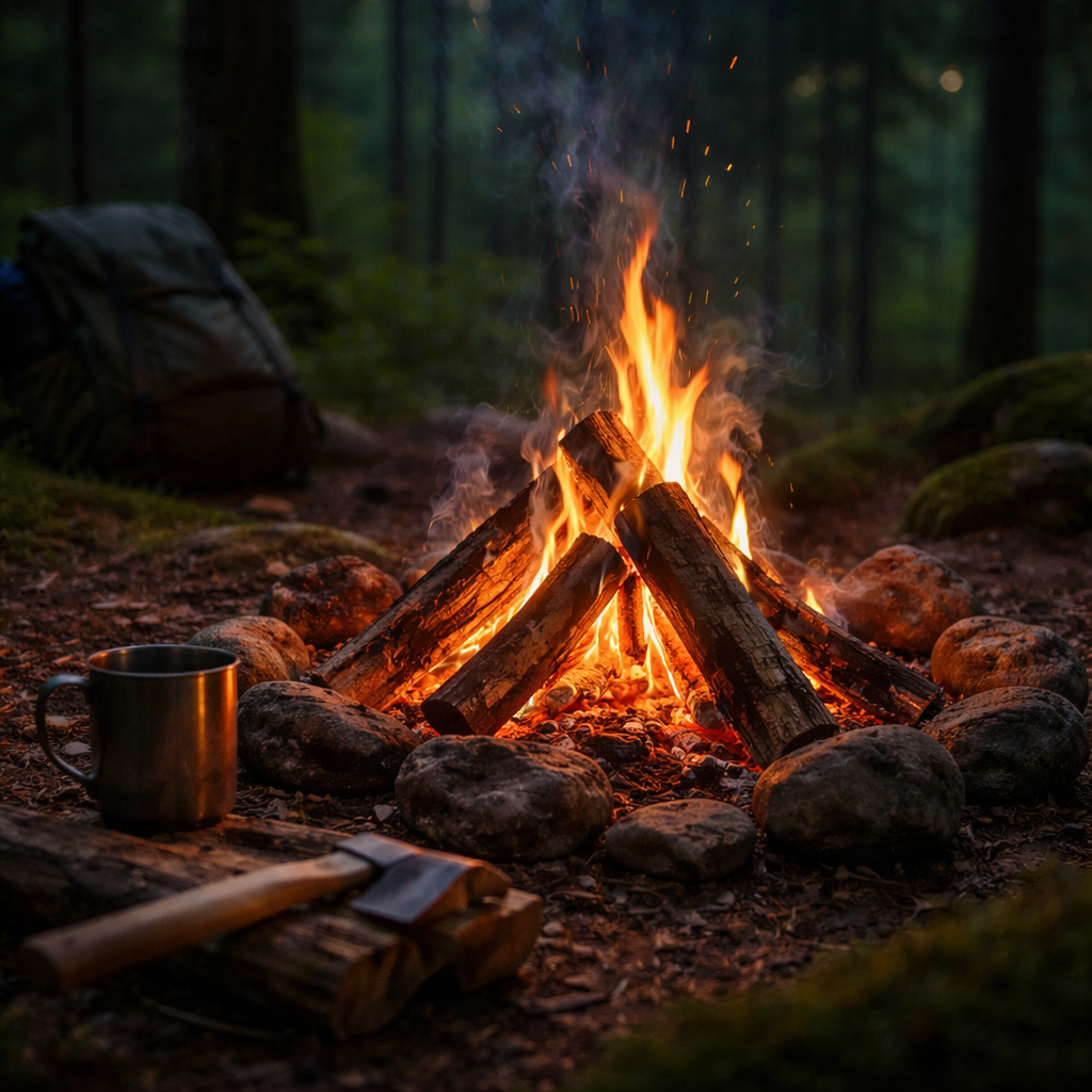 Ugnis bet kokiomis sąlygomis: gamtos ir buitinių priemonių metodai