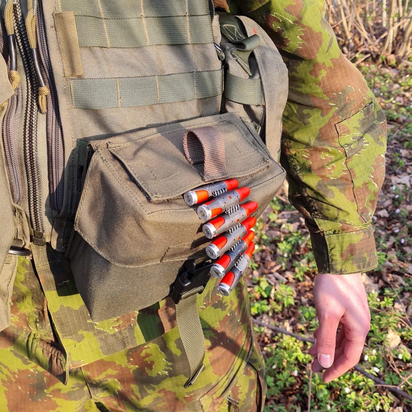 Kulkosvaidžio 100 šov. juostos dėklas Matuza-Tactical - TaktikaPro - Kai kiekviena detalė turi prasmę.