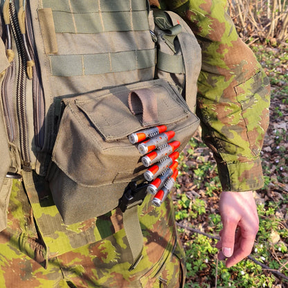 Kulkosvaidžio 100 šov. juostos dėklas Matuza-Tactical - TaktikaPro - Kai kiekviena detalė turi prasmę.