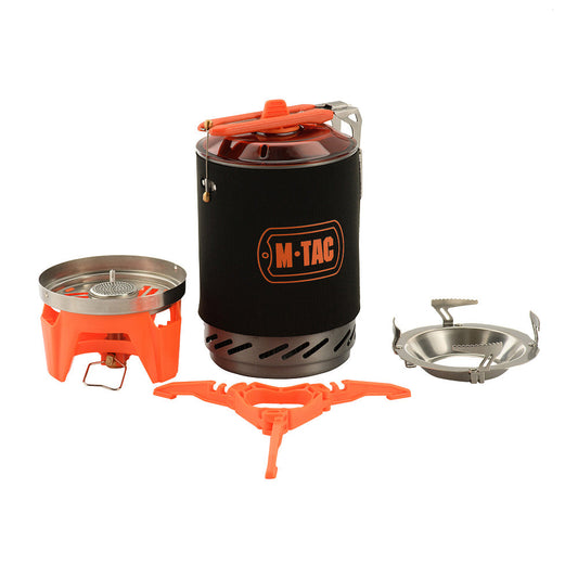 Turistinė viryklė su katiliuku M-Tac TaktikaPro - Kai kiekviena detalė turi prasmę.