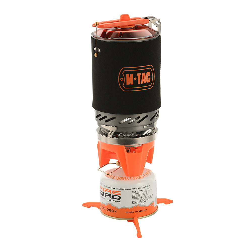 Turistinė viryklė su katiliuku M-Tac TaktikaPro - Kai kiekviena detalė turi prasmę.