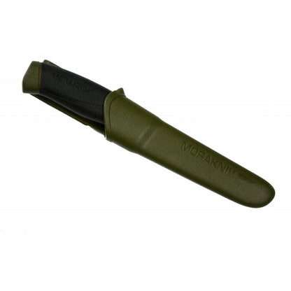Morakniv Companion MG turistinis peilis su karinės žalios spalvos dėklu | TaktikaPro