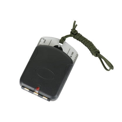 Žemėlapio kompasas su mažu veidrodėliu